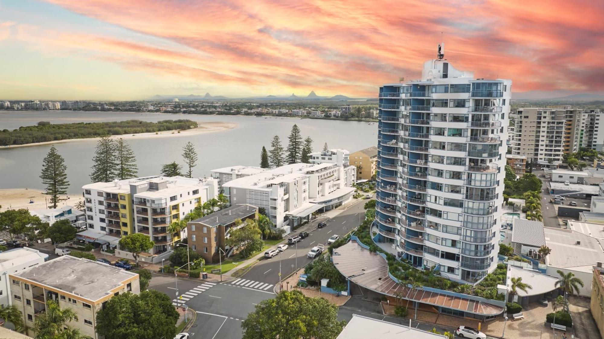 Centrepoint Apartments Caloundra Bagian luar foto